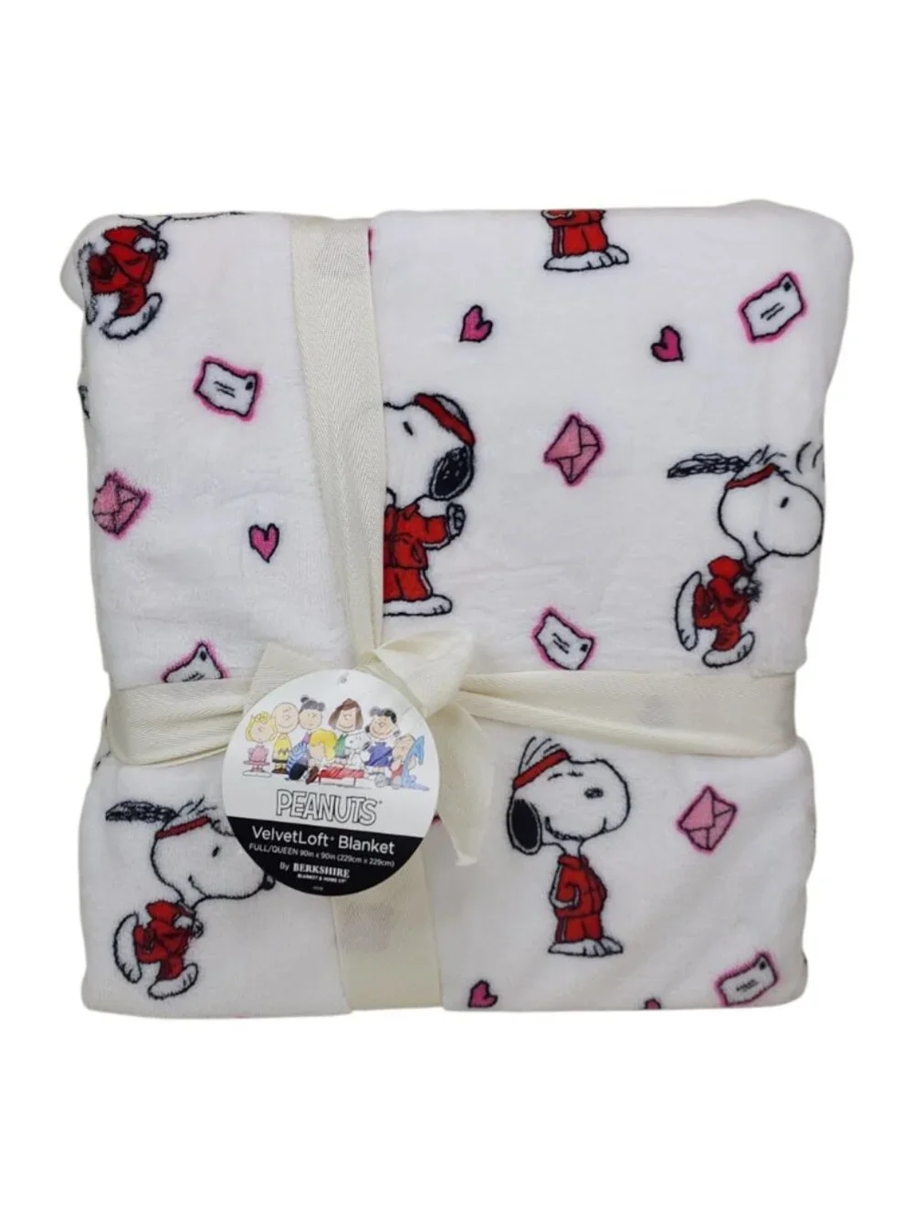 Peanuts Velvetloft Plush Blanket Full/Queen 90